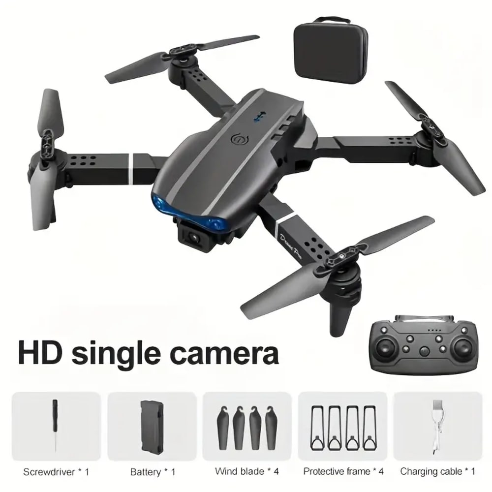 E99 Pro Drone With HD Camera WiFi FPV HD Dual Foldable RC Quadcopter